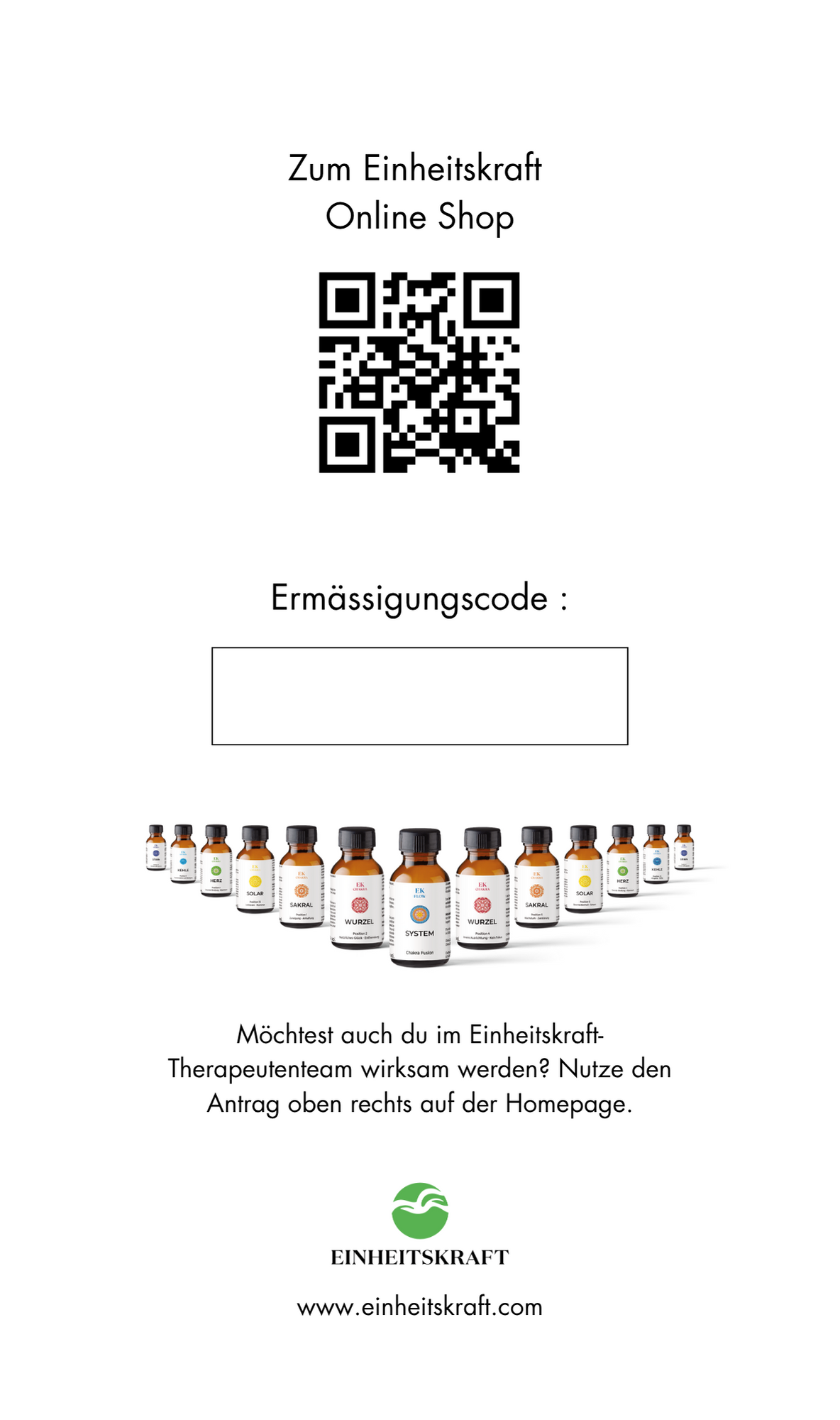 10er Pack Produkt Broschüren