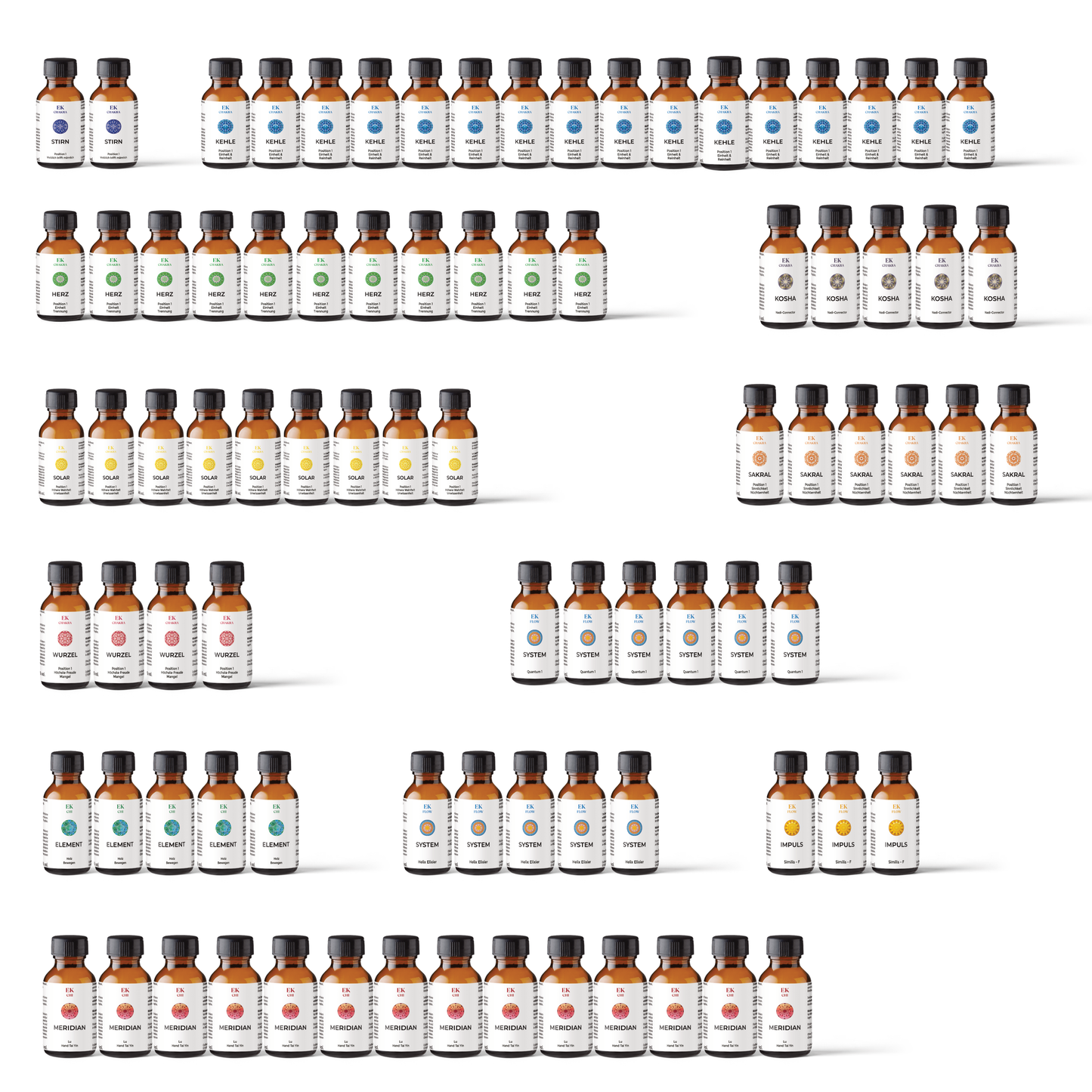 Vollständiges Elixier Set